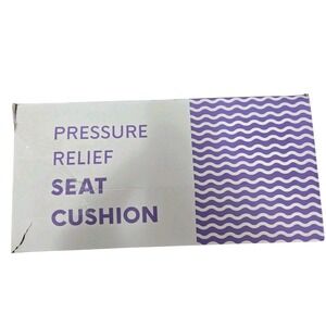 Cushion Lab Pressure Relief Seat Cushion Sitting, Extra-Dense Memory Foam, Black